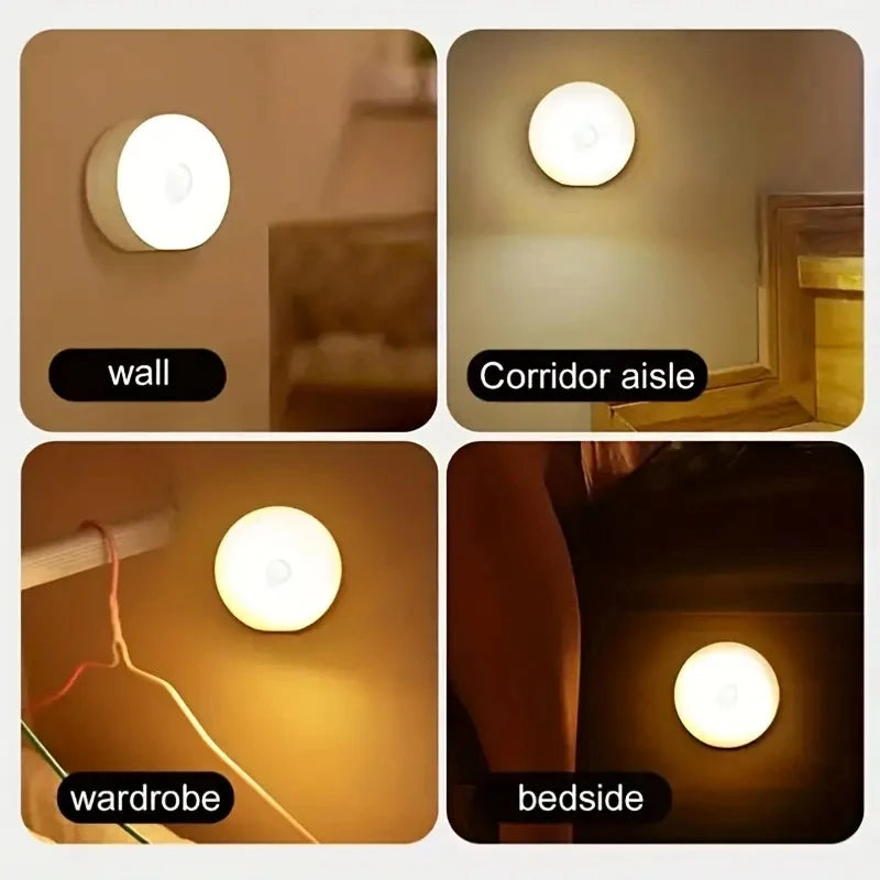 Motion Sensor Night Light- Rechargeable LED Closet & Hallway Light