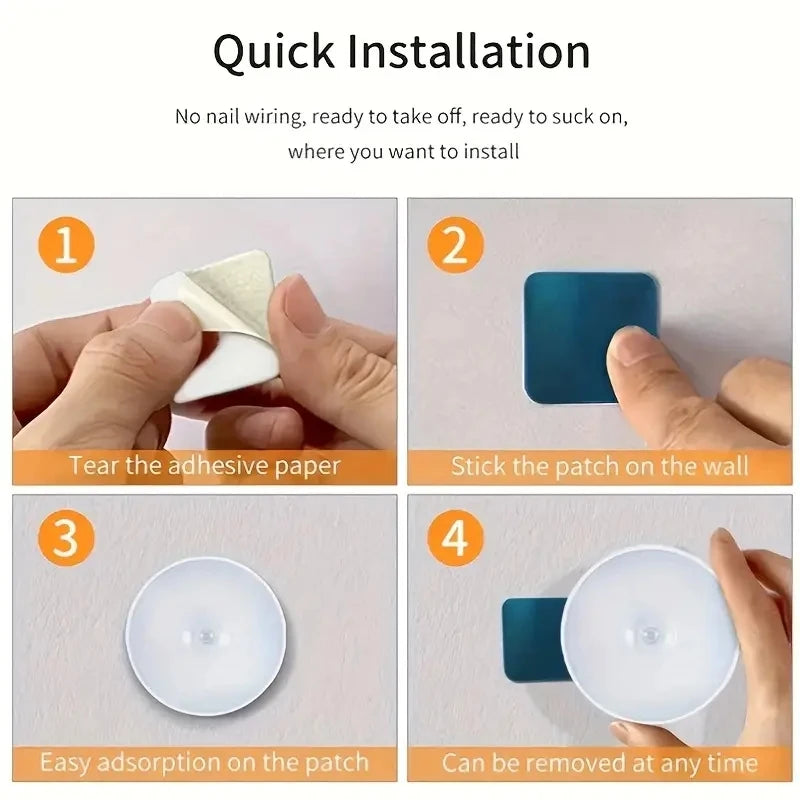 Motion Sensor Night Light- Rechargeable LED Closet & Hallway Light